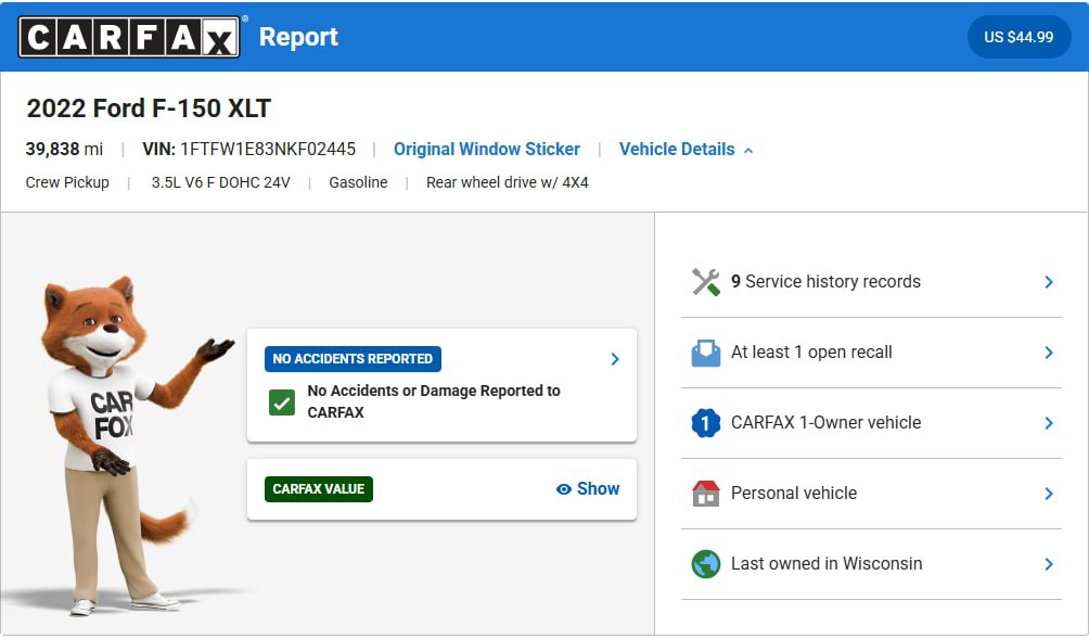 Certified 2022 Ford F150 XLT w/ Equipment Group 302A High AWD/4WD image 3