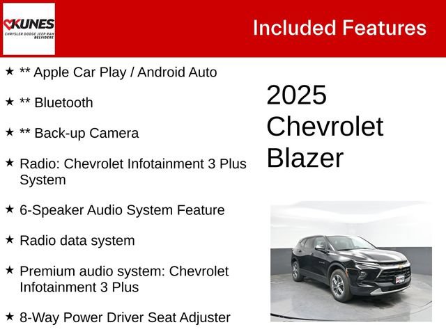 Used 2025 Chevrolet Blazer LT FWD image 3