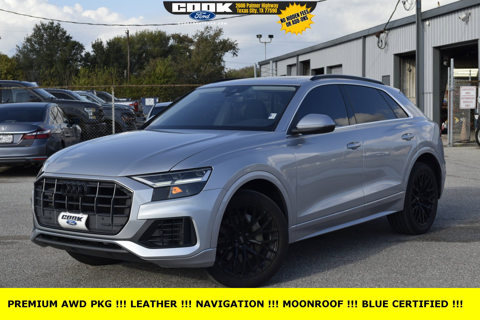Used 2019 Audi Q8 Premium w/ Cold Weather Package