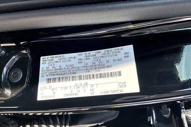 Used 2018 Ford F150 Raptor w/ Equipment Group 802A Luxury AWD/4WD image 18