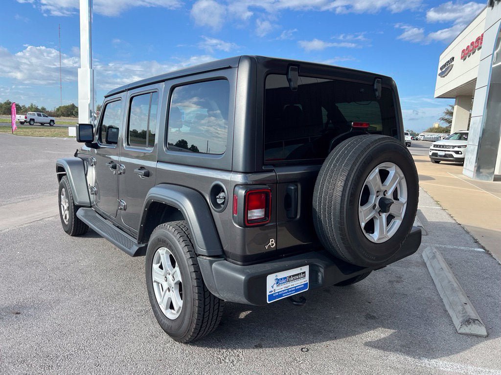 Certified 2022 Jeep Wrangler Unlimited Sport AWD/4WD image 3