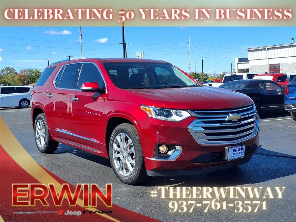 Used 2018 Chevrolet Traverse Premier w/ LPO, 'HIT The Road' Package