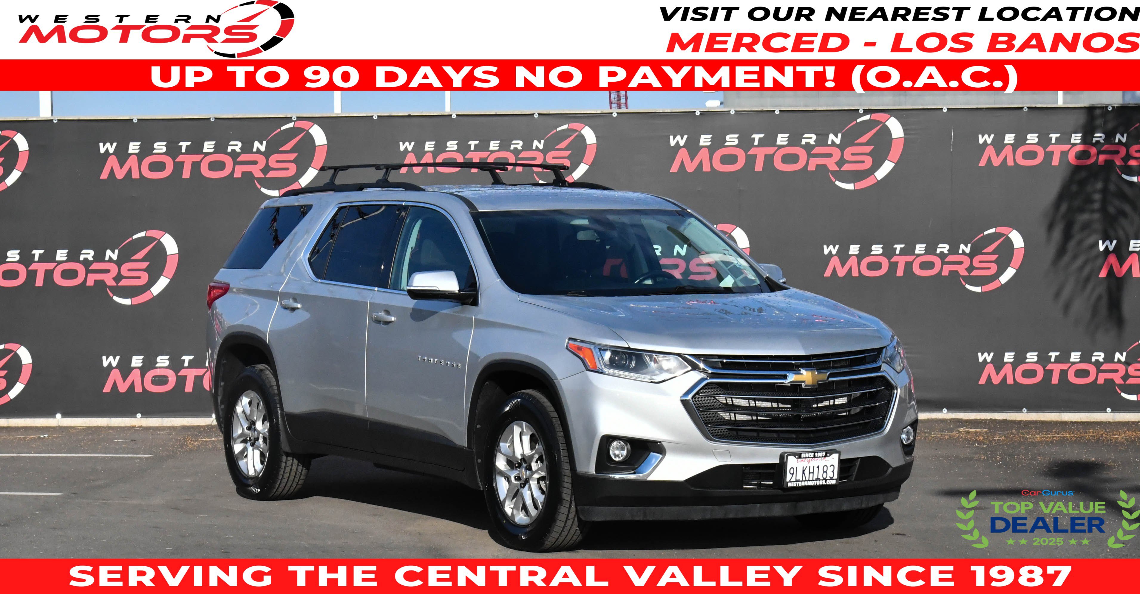 Used 2020 Chevrolet Traverse LT