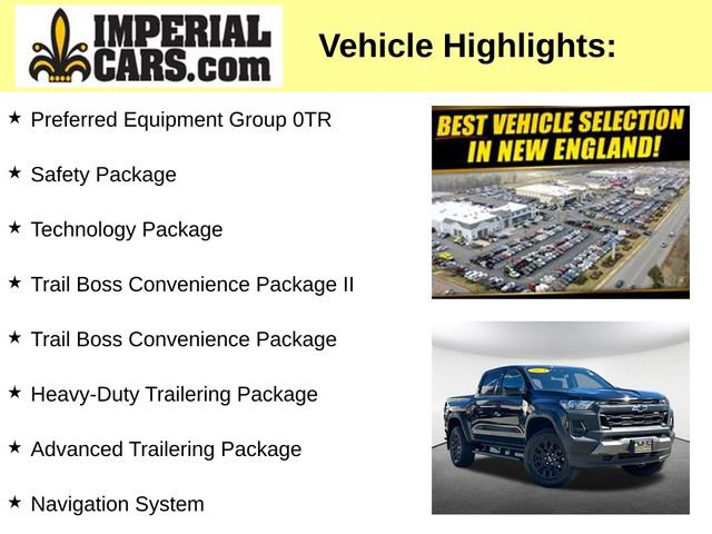 Used 2024 Chevrolet Colorado Trail Boss w/ Technology Package image 7