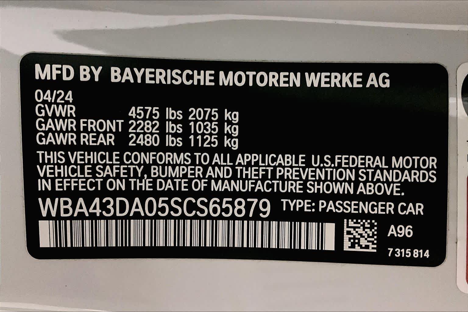 Used 2025 BMW 430i Coupe w/ Convenience Package RWD image 33