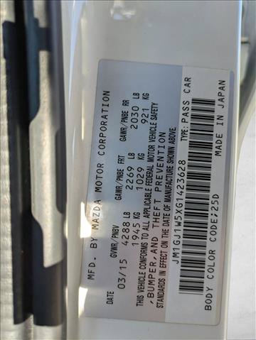 Used 2016 MAZDA MAZDA6 Grand Touring FWD image 16