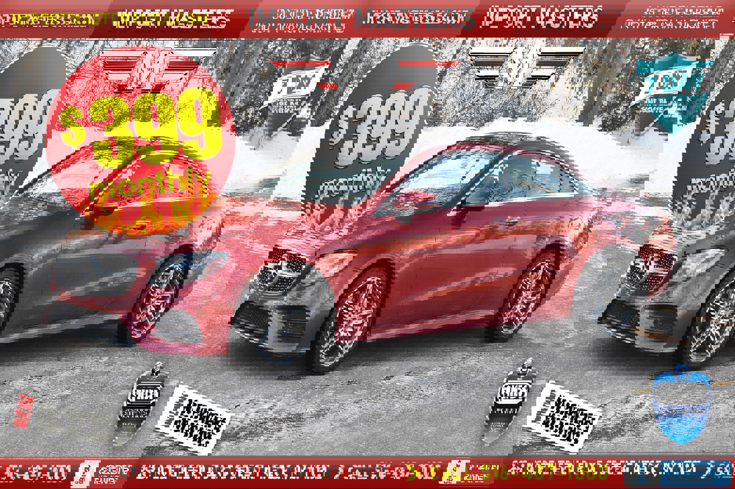 Used 2018 Mercedes-Benz E 400 4MATIC Coupe image 1