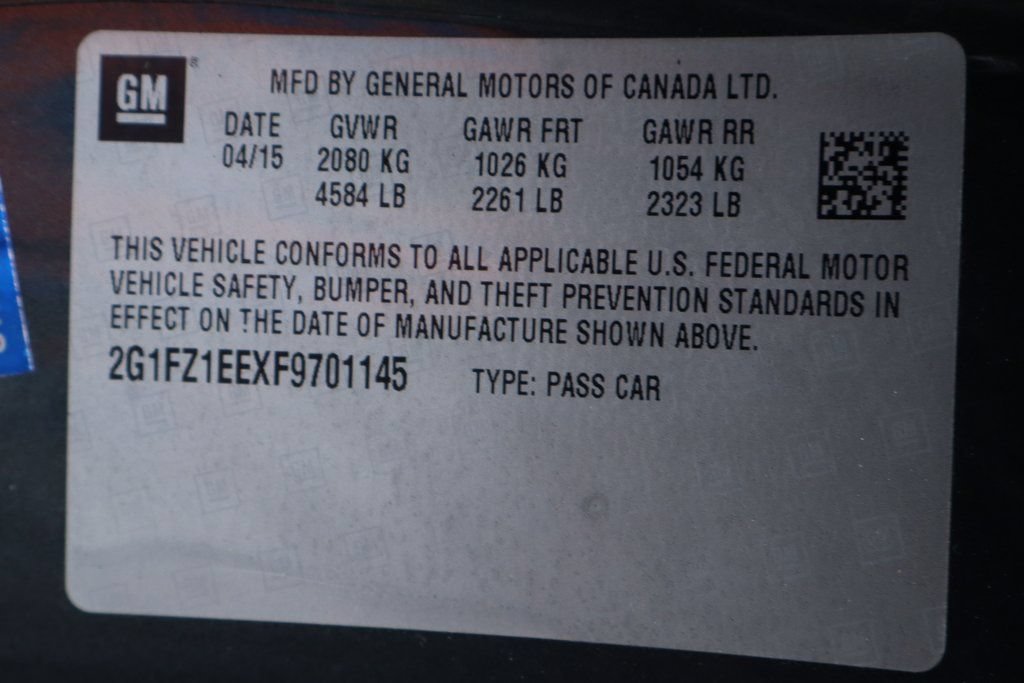 Used 2015 Chevrolet Camaro Z/28 RWD image 40