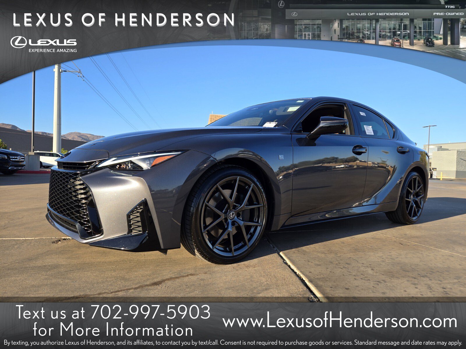 New 2026 Lexus IS 350 F Sport