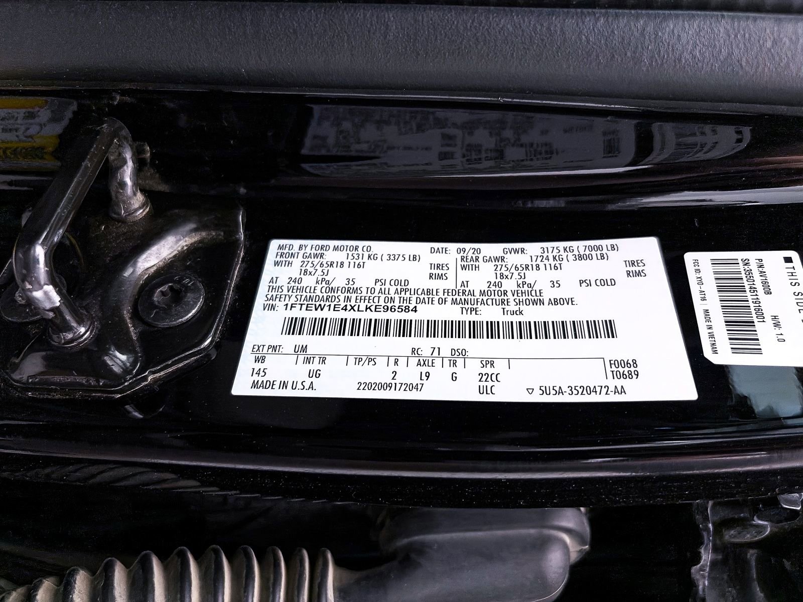 Used 2020 Ford F150 XLT w/ Equipment Group 301A Mid image 40