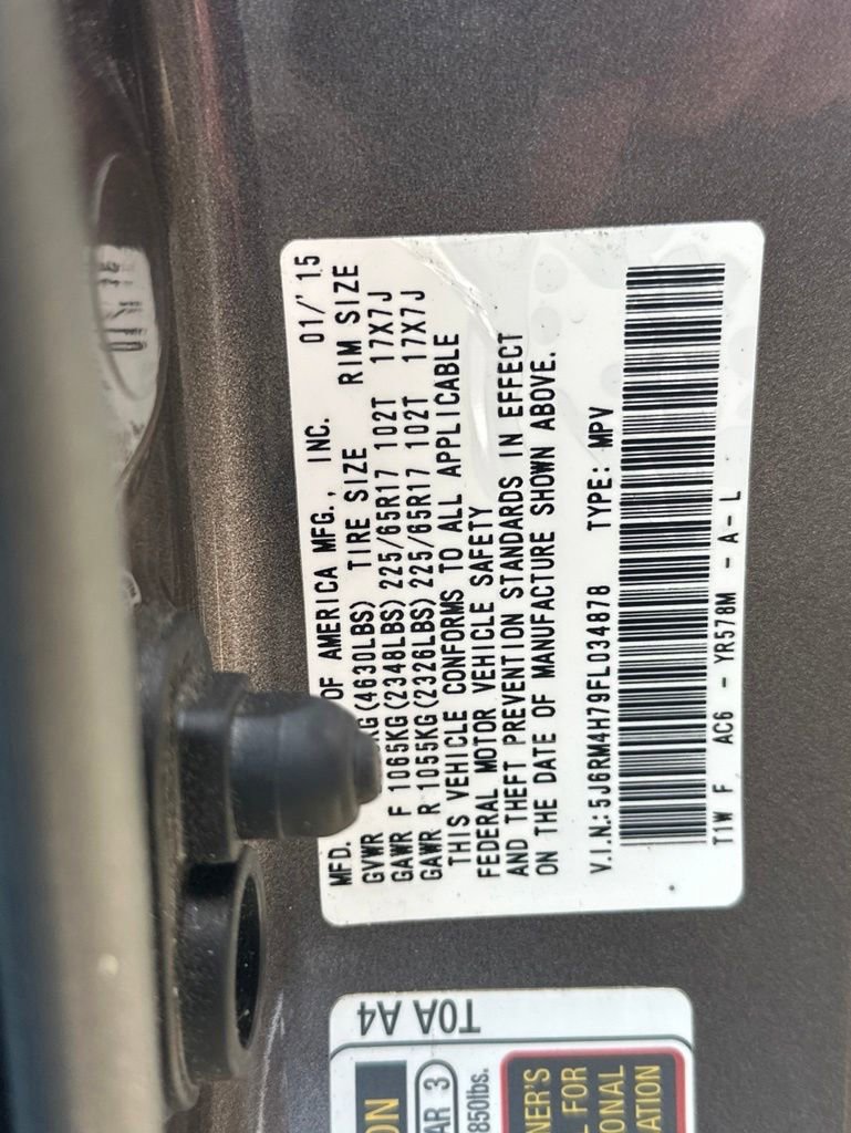 Used 2015 Honda CR-V EX-L image 34