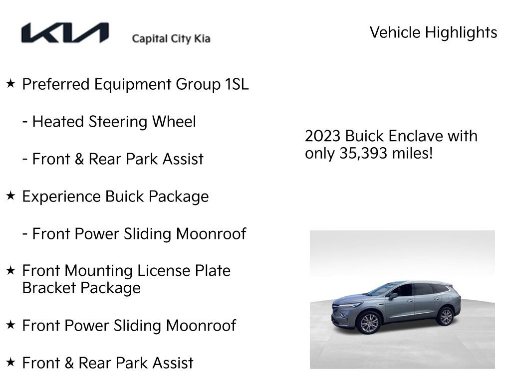 Used 2023 Buick Enclave Essence AWD/4WD image 8