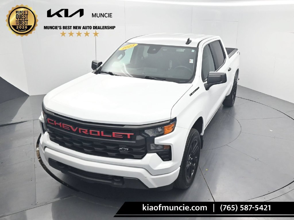 Used 2023 Chevrolet Silverado 1500 Custom w/ LPO, Dark Essentials Package AWD/4WD image 47