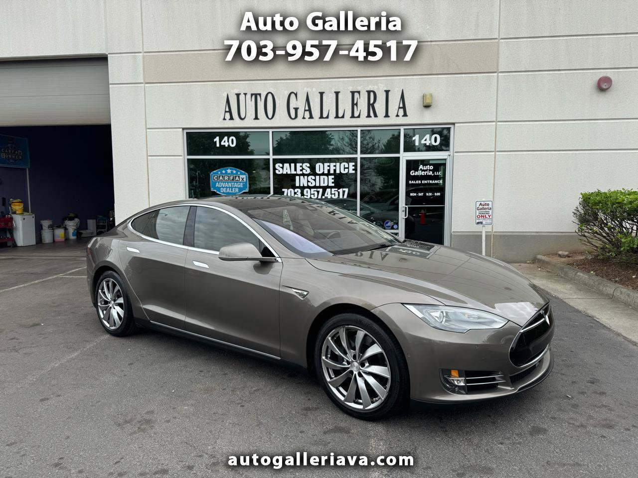 Used 2015 Tesla Model S 85D AWD/4WD image 1