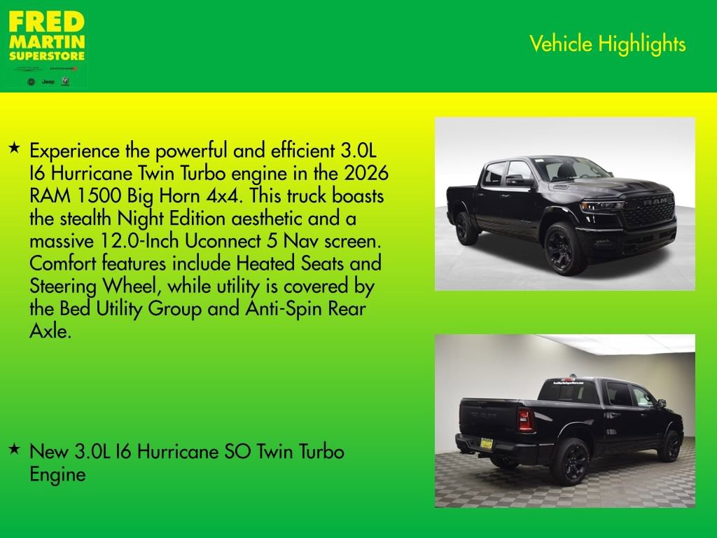 New 2026 RAM 1500 Big Horn image 8