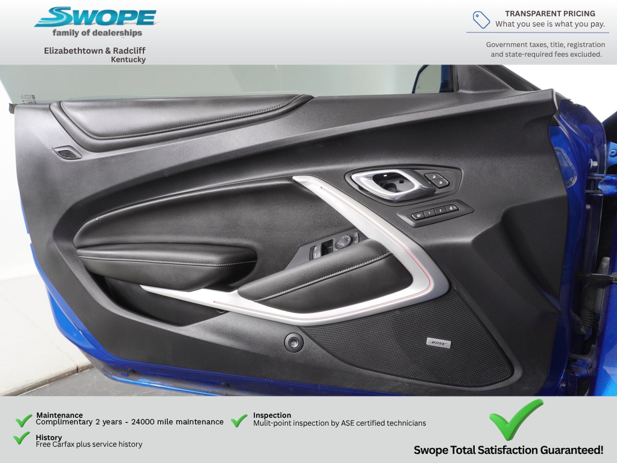 Used 2016 Chevrolet Camaro SS RWD image 13