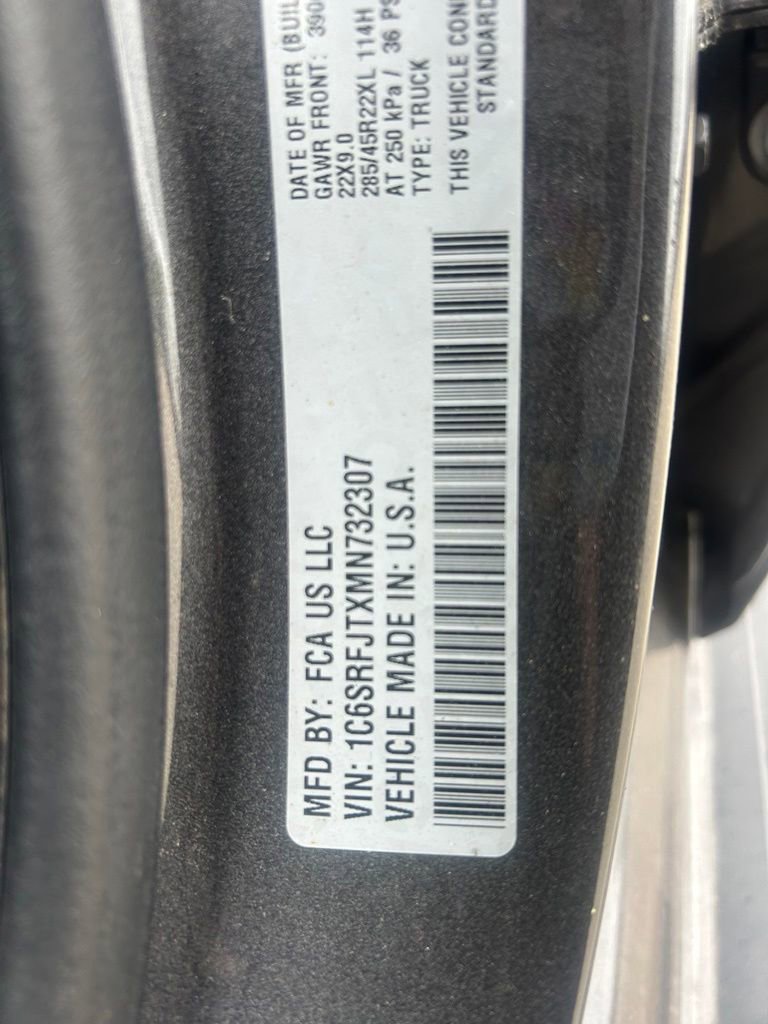 Used 2021 RAM 1500 Laramie AWD/4WD image 12