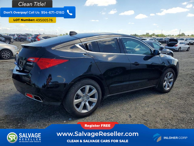 Used 2010 Acura ZDX w/ Advance Package AWD/4WD image 4