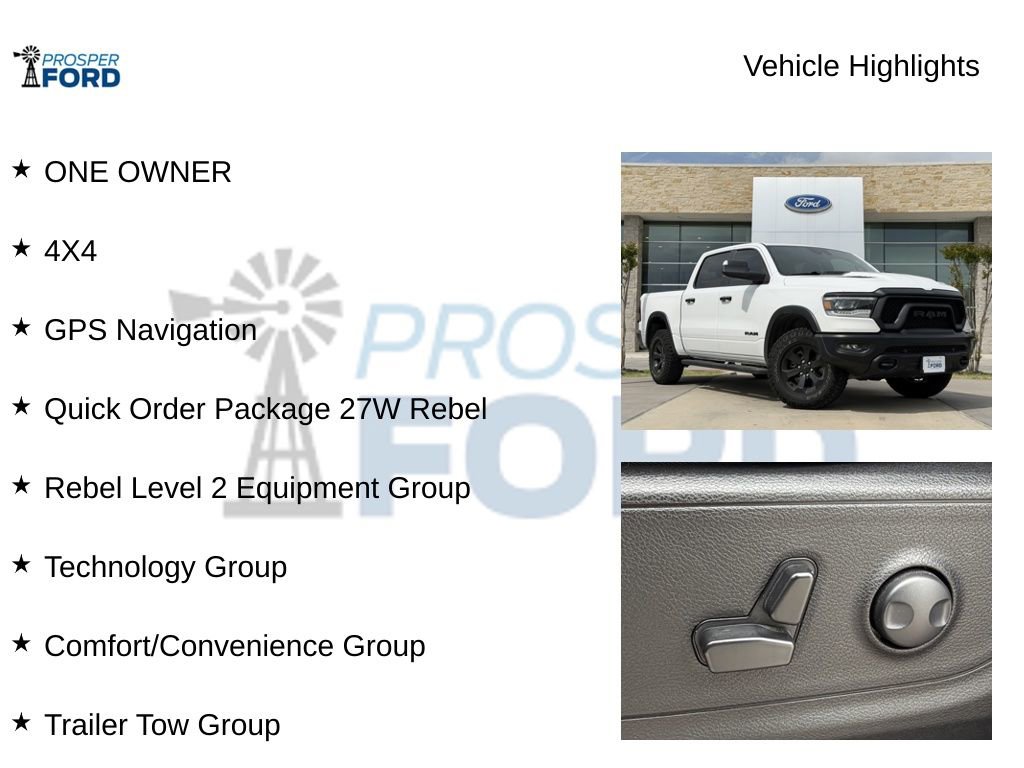 Used 2024 RAM 1500 Rebel w/ Rebel Level 2 Equipment Group image 5