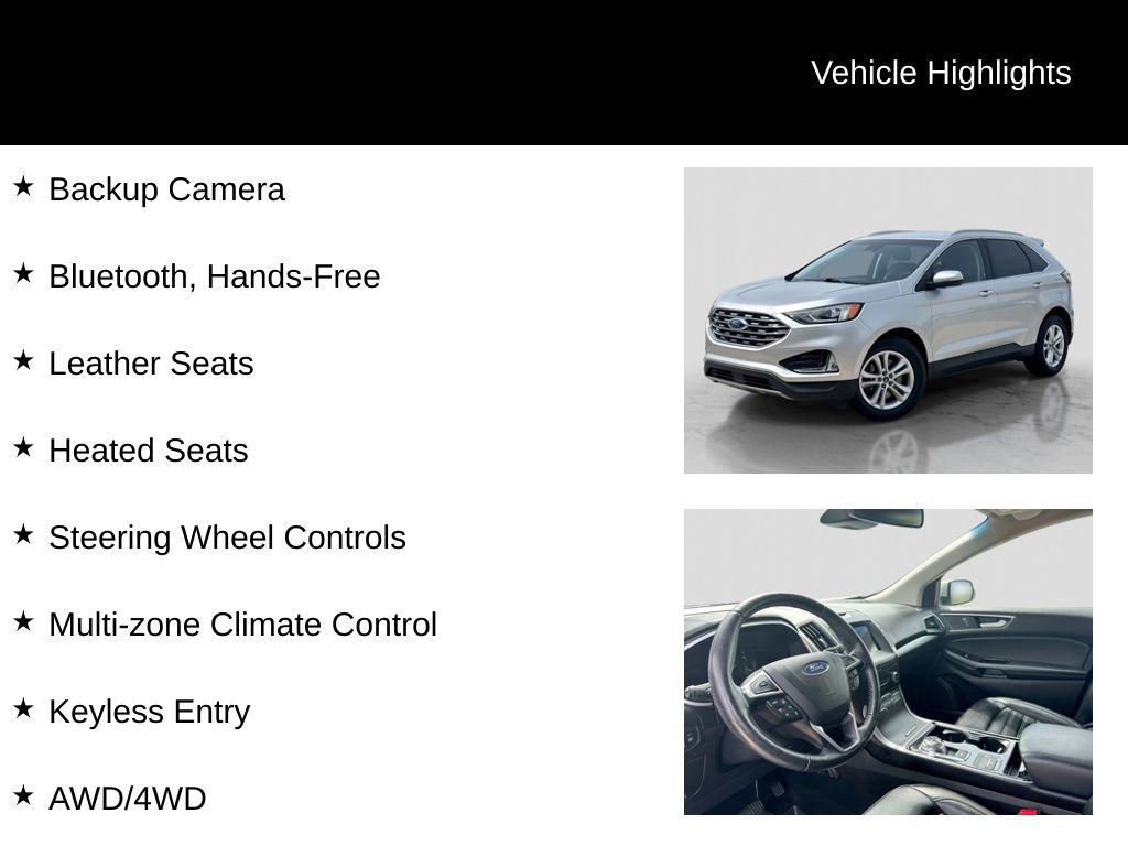 Used 2019 Ford Edge SEL AWD/4WD image 21