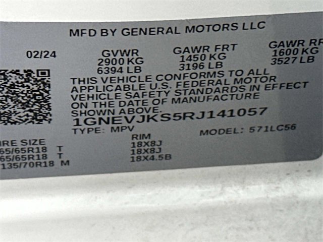 Used 2024 Chevrolet Traverse Z71 image 29