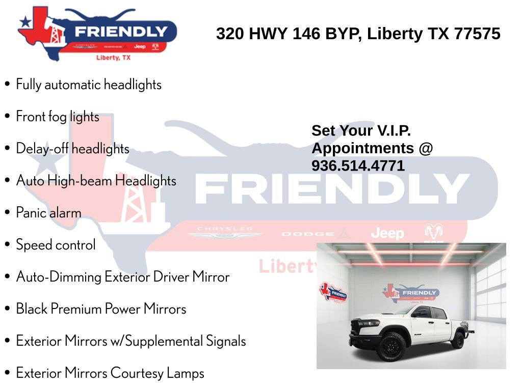 Used 2025 RAM 1500 Rebel w/ Rebel Level 1 Equipment Group image 25