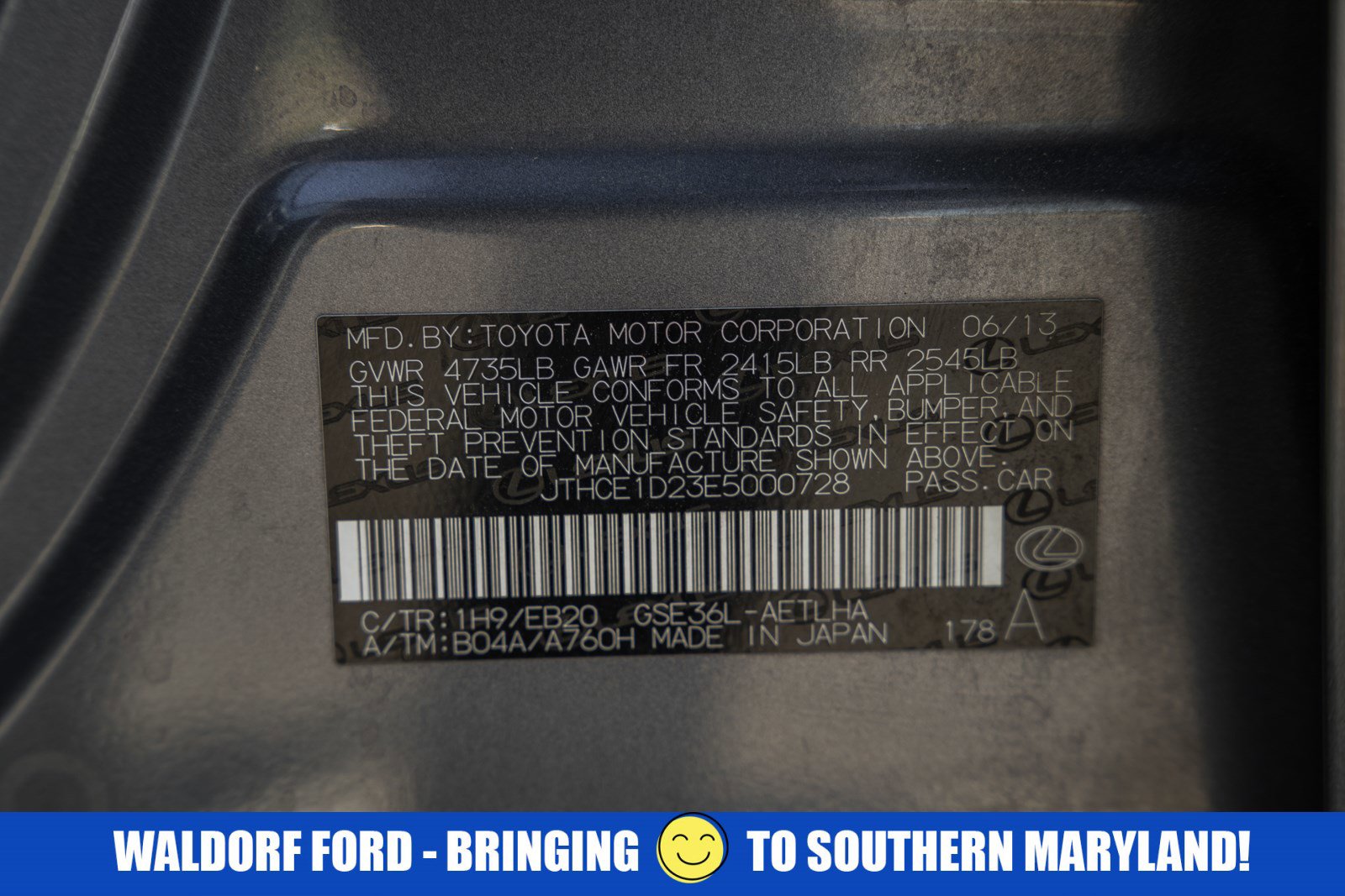 Used 2014 Lexus IS 350 AWD w/ F Sport Package image 85