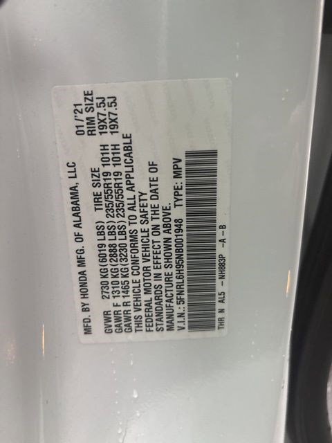 Used 2022 Honda Odyssey Elite image 7
