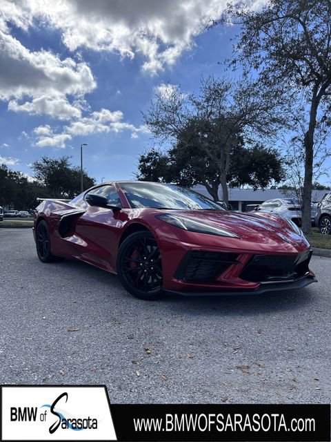 Used 2025 Chevrolet Corvette Stingray Preferred Cpe w/ Z51 Performance Package image 1