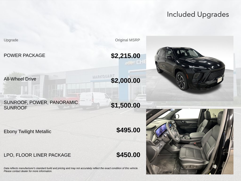 New 2026 Buick Enclave Sport Touring w/ Power Package AWD/4WD image 5