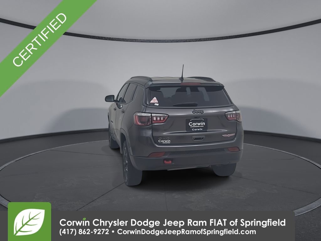 Certified 2020 Jeep Compass Trailhawk w/ Cold Weather Group image 12