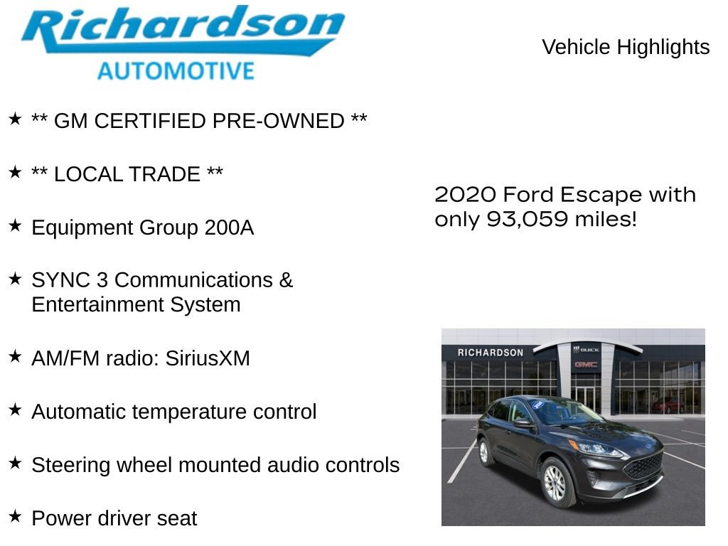 Used 2020 Ford Escape SE AWD/4WD image 10