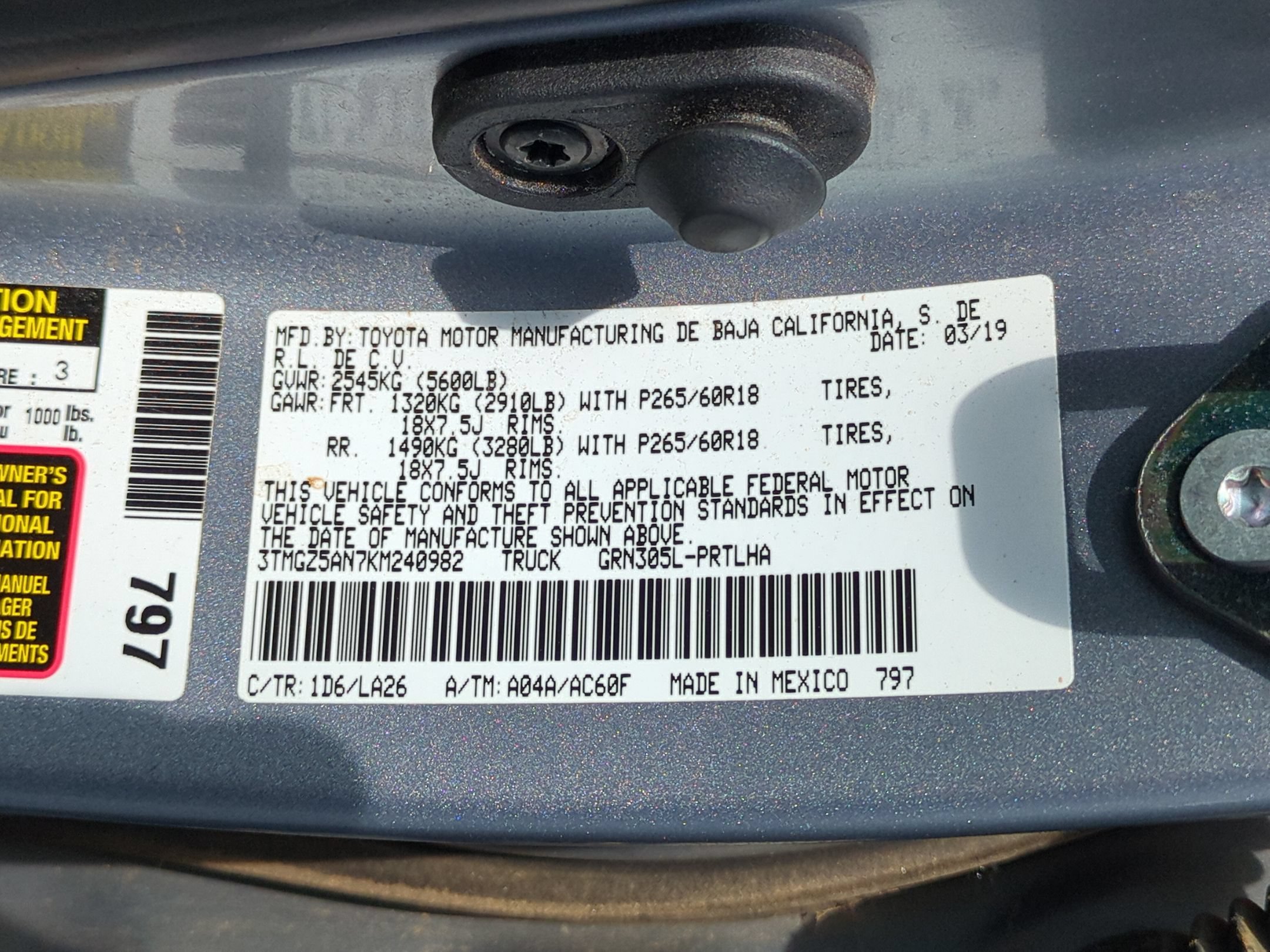 Used 2019 Toyota Tacoma Limited AWD/4WD image 34