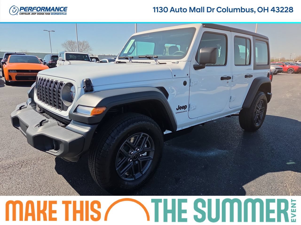 New 2026 Jeep Wrangler Unlimited Sport AWD/4WD image 3