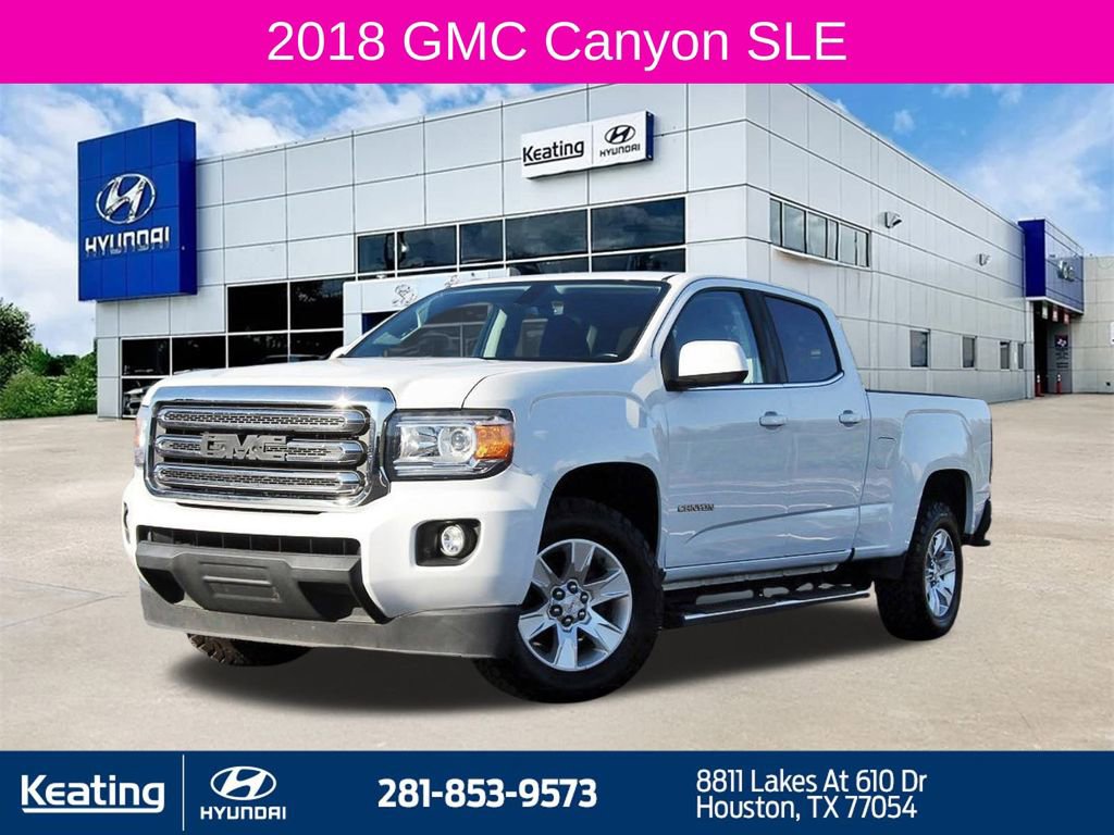 Used 2018 GMC Canyon SLE w/ SLE Convenience Package image 1