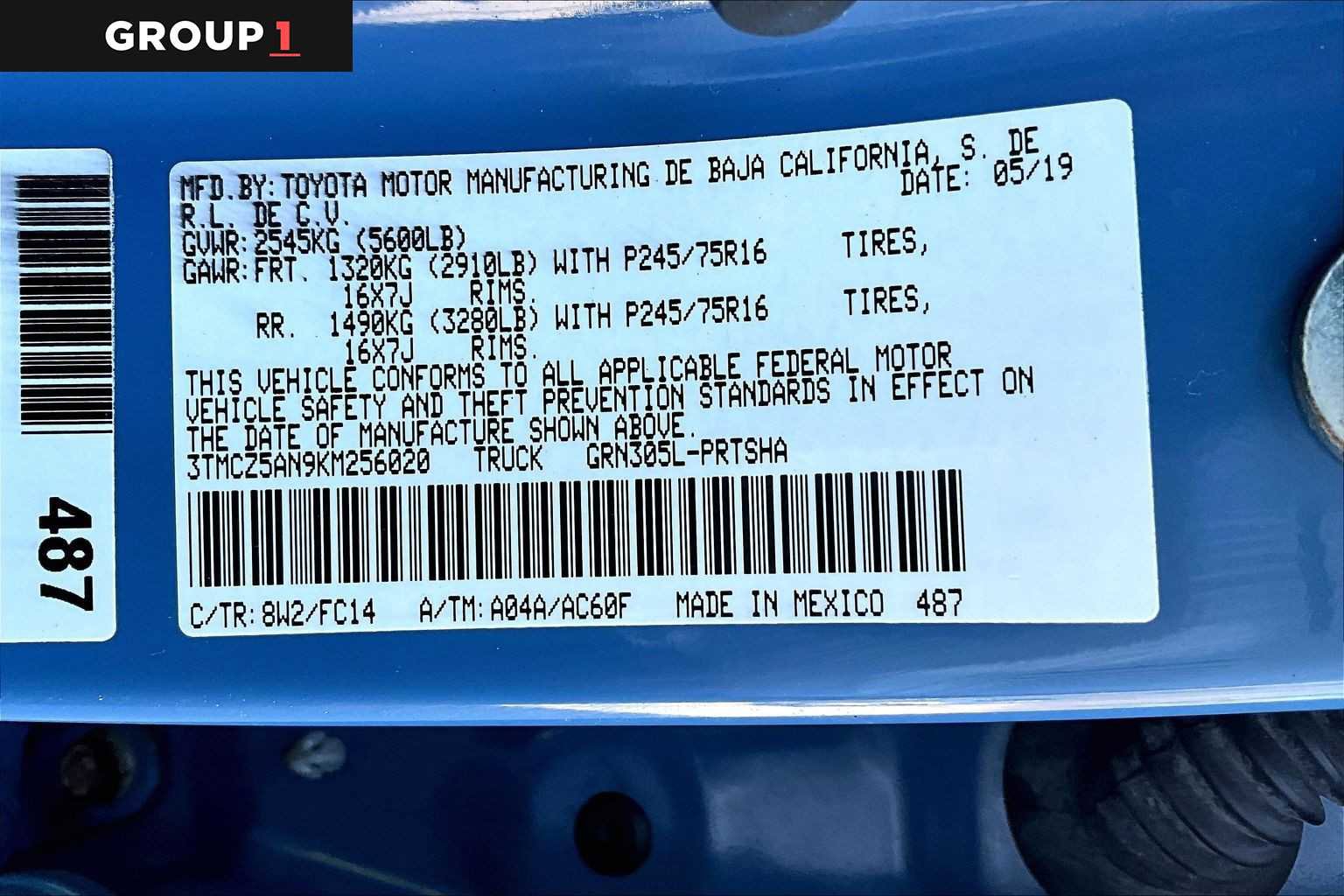 Used 2019 Toyota Tacoma SR5 AWD/4WD image 37