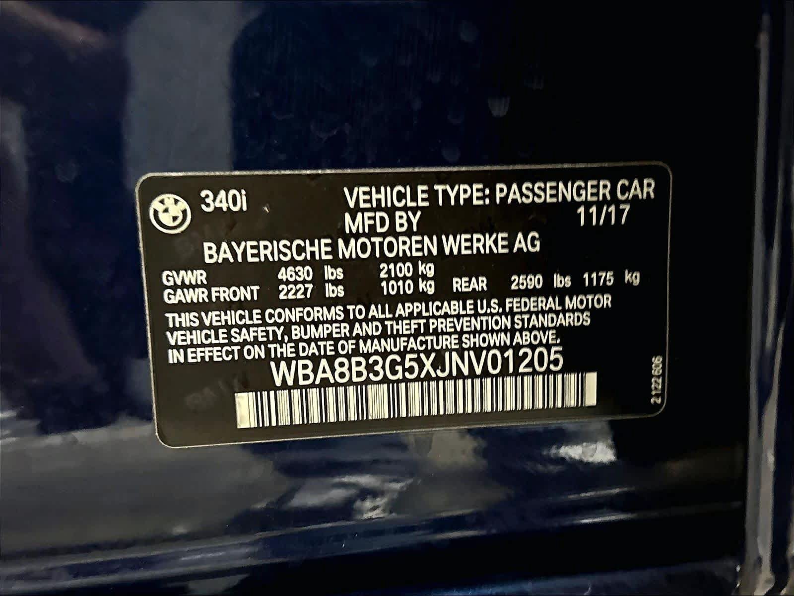 Used 2018 BMW 340i Sedan RWD image 33