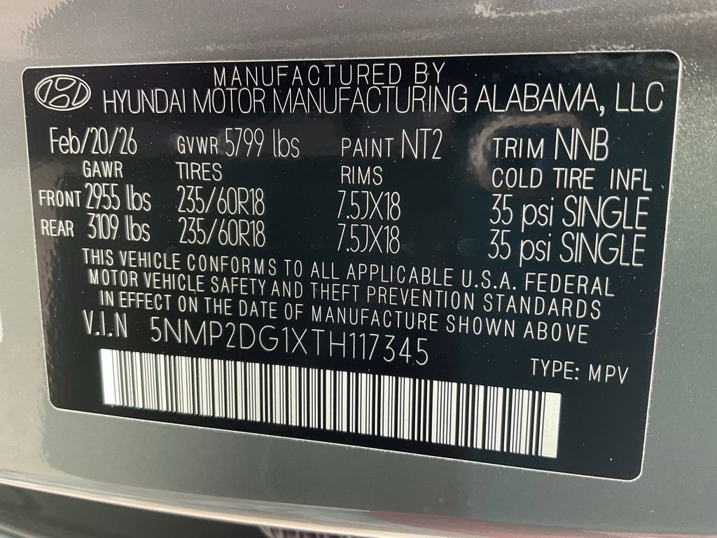 New 2026 Hyundai Santa Fe SEL AWD/4WD image 40