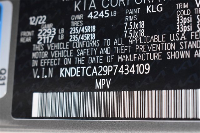 Used 2023 Kia Seltos SX w/ SX Sunroof Package image 15