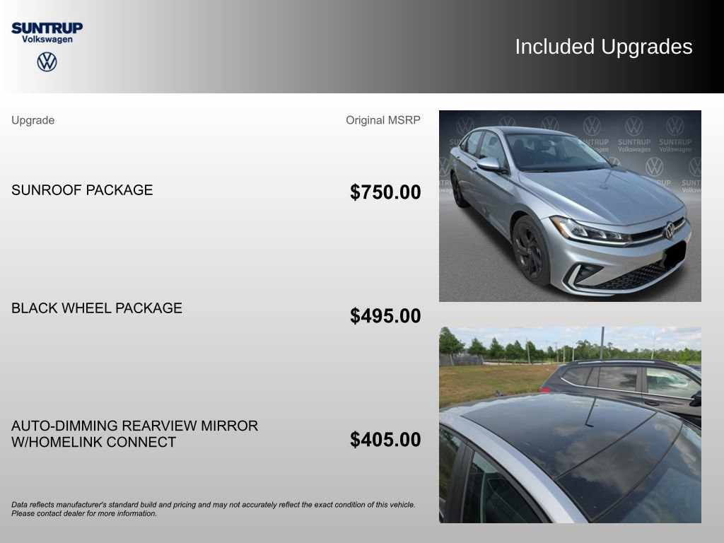 Used 2025 Volkswagen Jetta SE w/ Sunroof Package FWD image 20