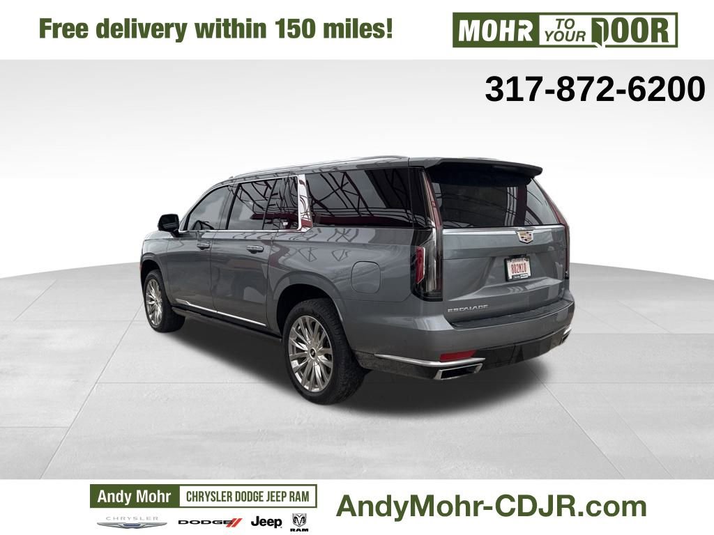Used 2021 Cadillac Escalade ESV Premium Luxury w/ Driver Assist Tech Package image 5