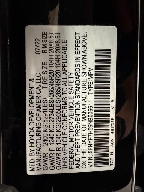 Used 2022 Honda Passport EX-L image 24