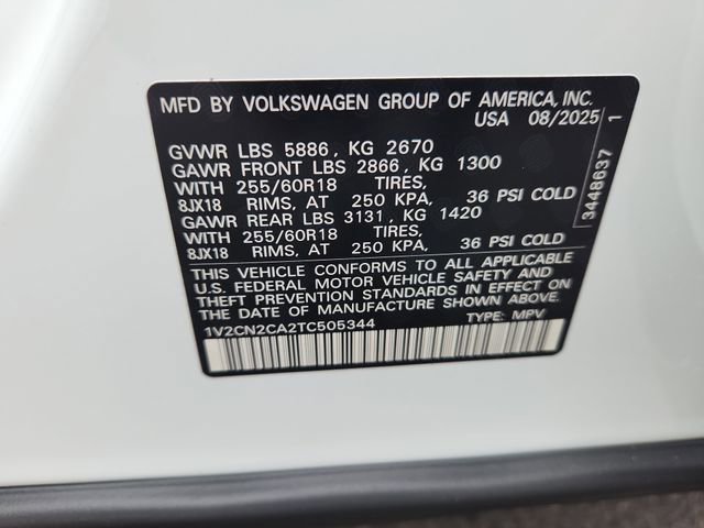 New 2026 Volkswagen Atlas Peak Edition image 11