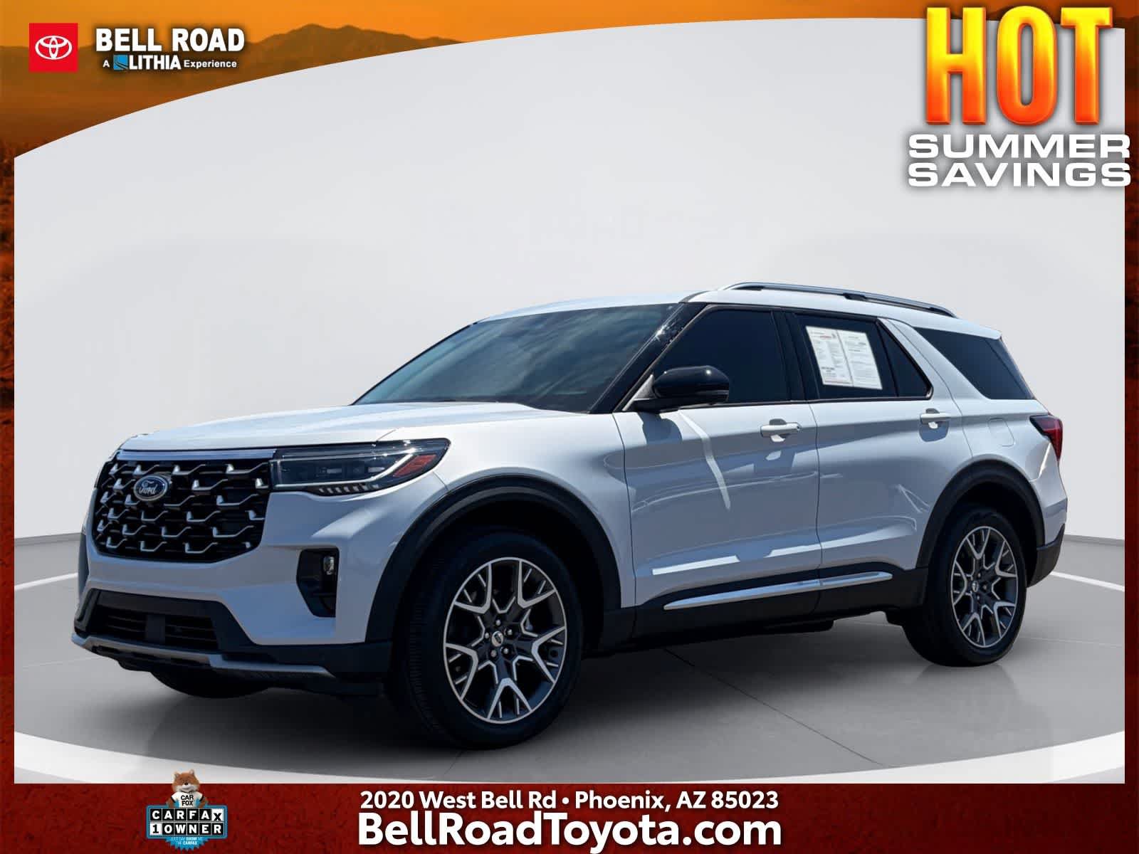 Used 2025 Ford Explorer Platinum w/ Ultimate Package AWD/4WD image 1
