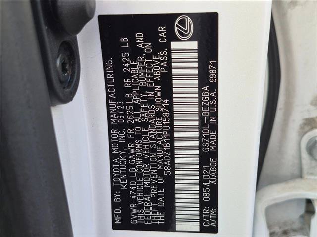 Used 2023 Lexus ES 350 w/ Premium Package FWD image 22
