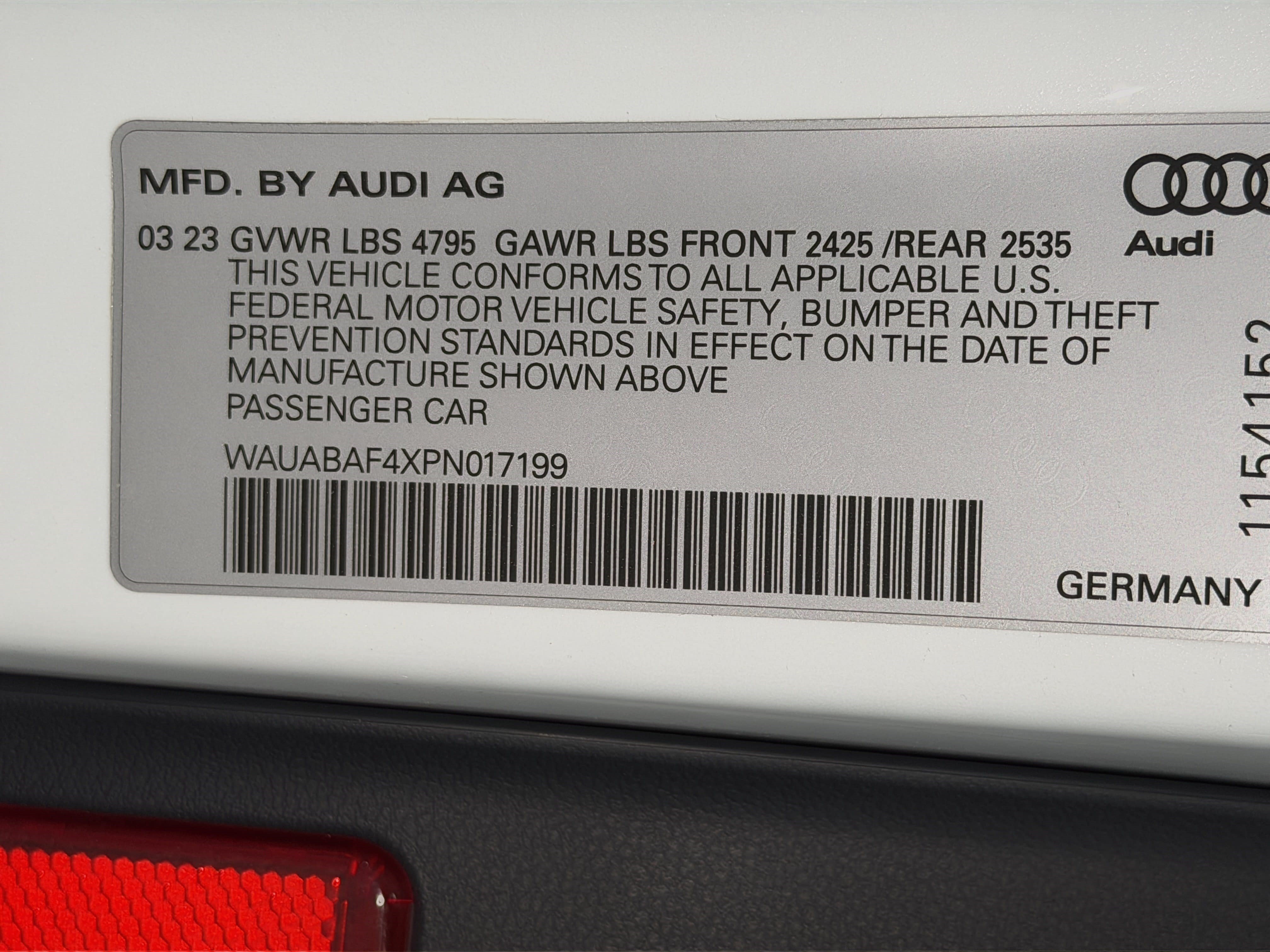 Certified 2023 Audi A4 2.0T Premium w/ Convenience Package AWD/4WD image 27