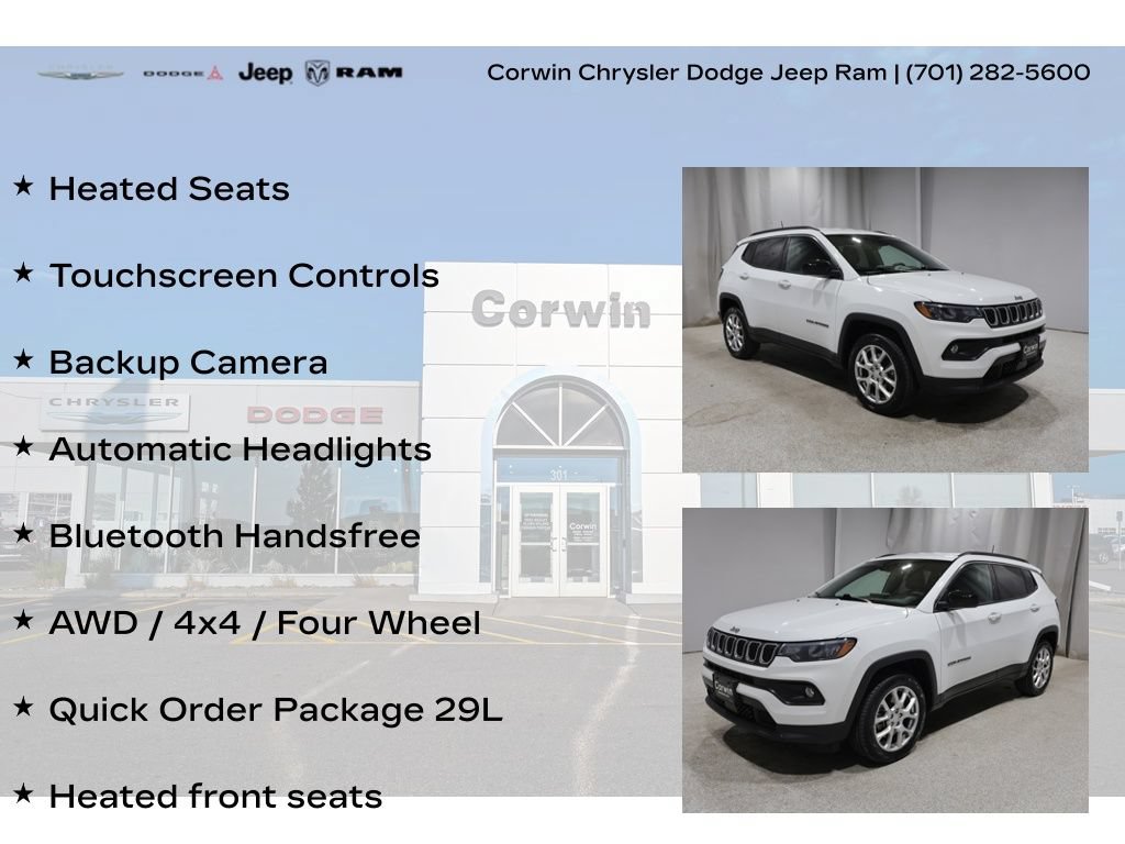 Used 2023 Jeep Compass Latitude AWD/4WD image 8