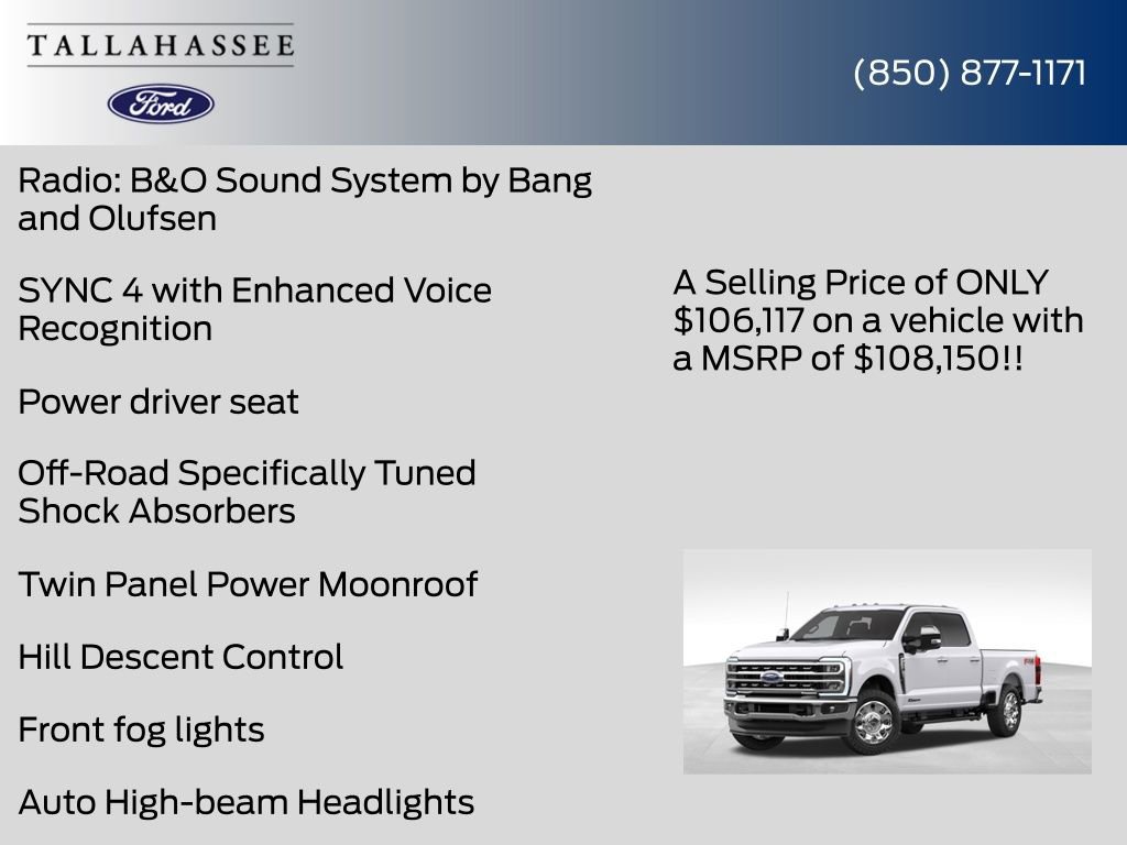New 2026 Ford F250 Lariat AWD/4WD image 12
