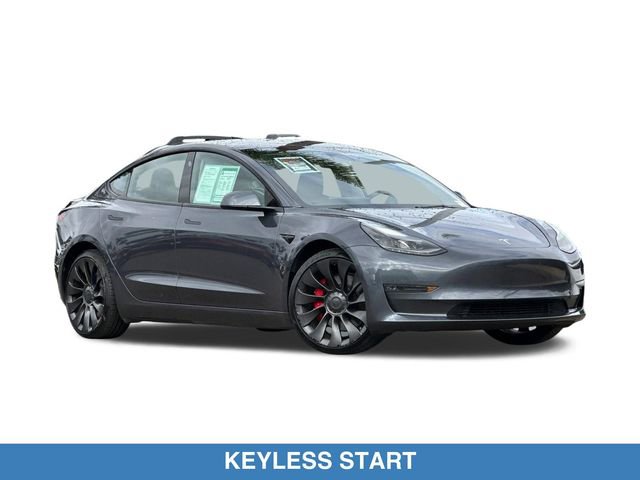Used 2023 Tesla Model 3 Performance AWD/4WD image 2