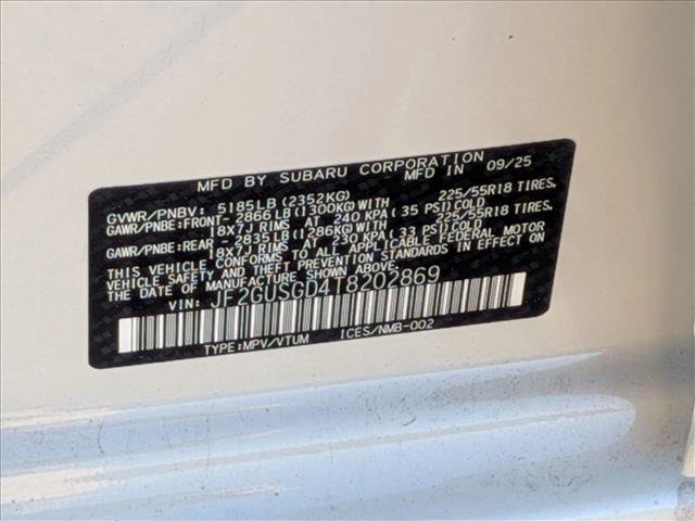 New 2026 Subaru Crosstrek 2.5i Sport image 18